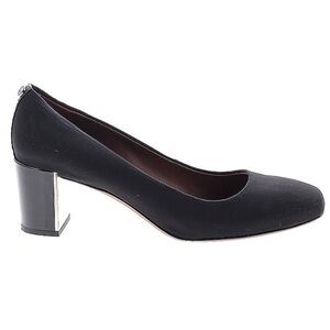 Donald J. Pliner Black Block Heel Pumps